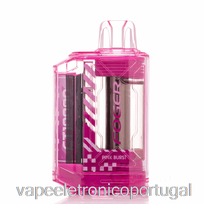 Vape Eletrônico Foger Ct10000 Descartável Pink Burst